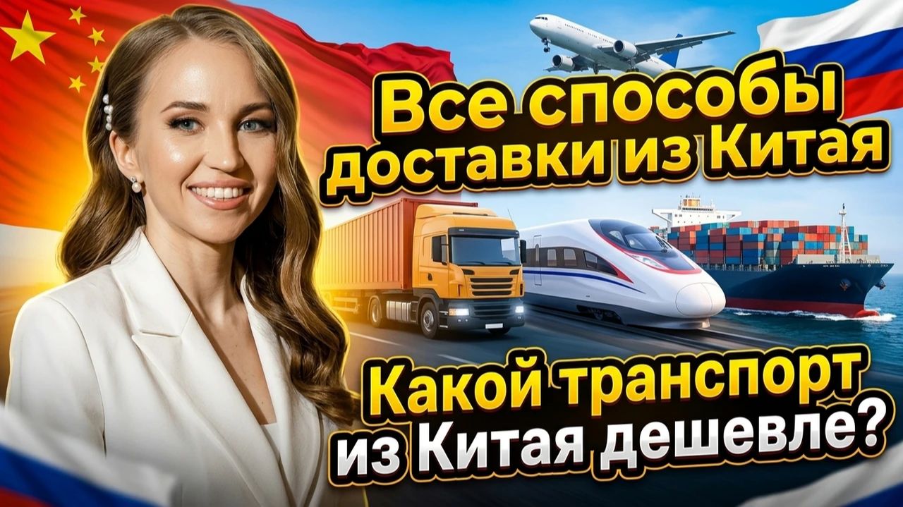 Доставка из Китая: какой транспорт выбрать? Авиа авто ЖД или море