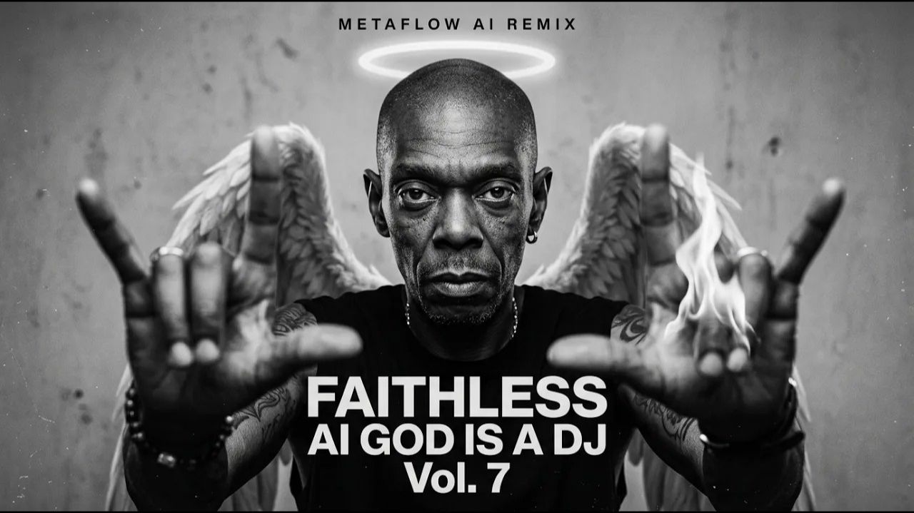 [MEGA MIX] FAITHLESS-Inspired AI MIX AI God Is A DJ Vol. 7 Remixes, Deep Progressive House