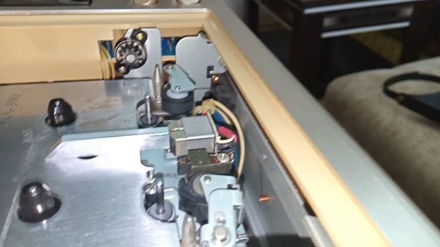TEAC V-7010 - 2 ремонт, профилактика, настройка, проверка.