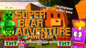 НОВЫЙ МАЙНКРАФТ МОД! Super bear adventure