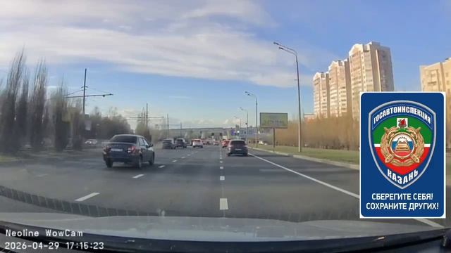 Момент смертельного ДТП на проспекте Победы