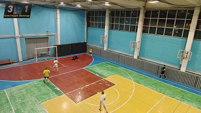 Блестящие - Вологда голы матча