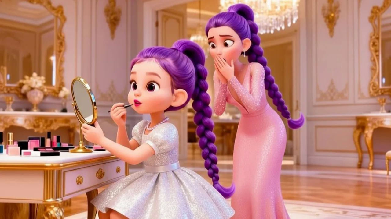 😱 💄 Руми впервые делает макияж и дефилирует по подиуму