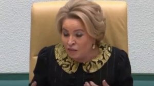 «Хорошо, что наши люди богатеют». Матвиенко рада.