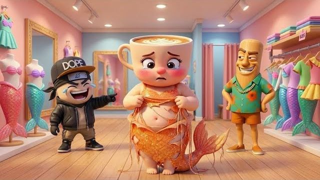 Над русалочьим хвостом Балерины Капуччины смеются… Но тут кое-что меняется