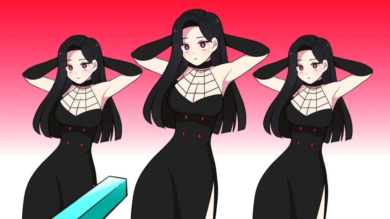 Паук zero two уклоняется новая песня - 1 минута Майнкрафт аниме