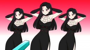 Паук zero two уклоняется новая песня - 1 минута Майнкрафт аниме