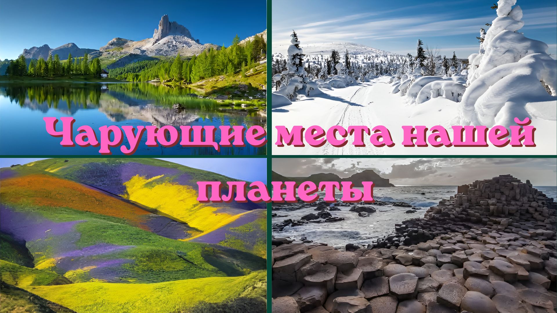 Чарующие места нашей планеты