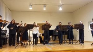 15.Violino - ансамбль скрипачей, из балета «Спящая красавица», П.И.Чайковский; Романс, Г.Свиридов.