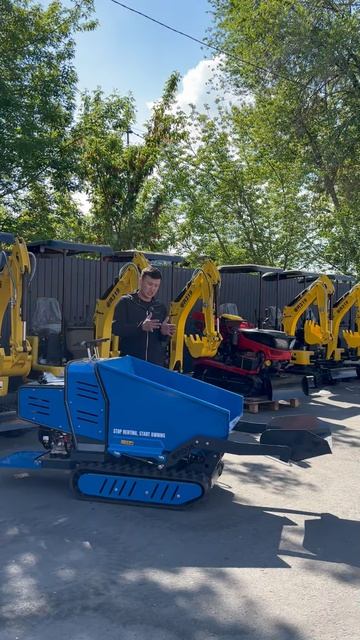 Rippa RD06 - басқа техника өте алмайтын жерлерде жұмыс істеуге арналған компактты мини-думпер 🚚