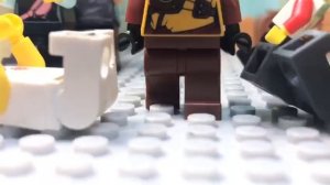 A LEGO Rooftop Chase