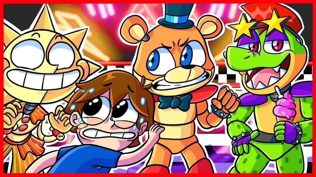 МИШКА ФРЕДДИ - ГРЕГОРИ В ОПАСНОСТИ! # FNaF Security Breach - Анимации на русском