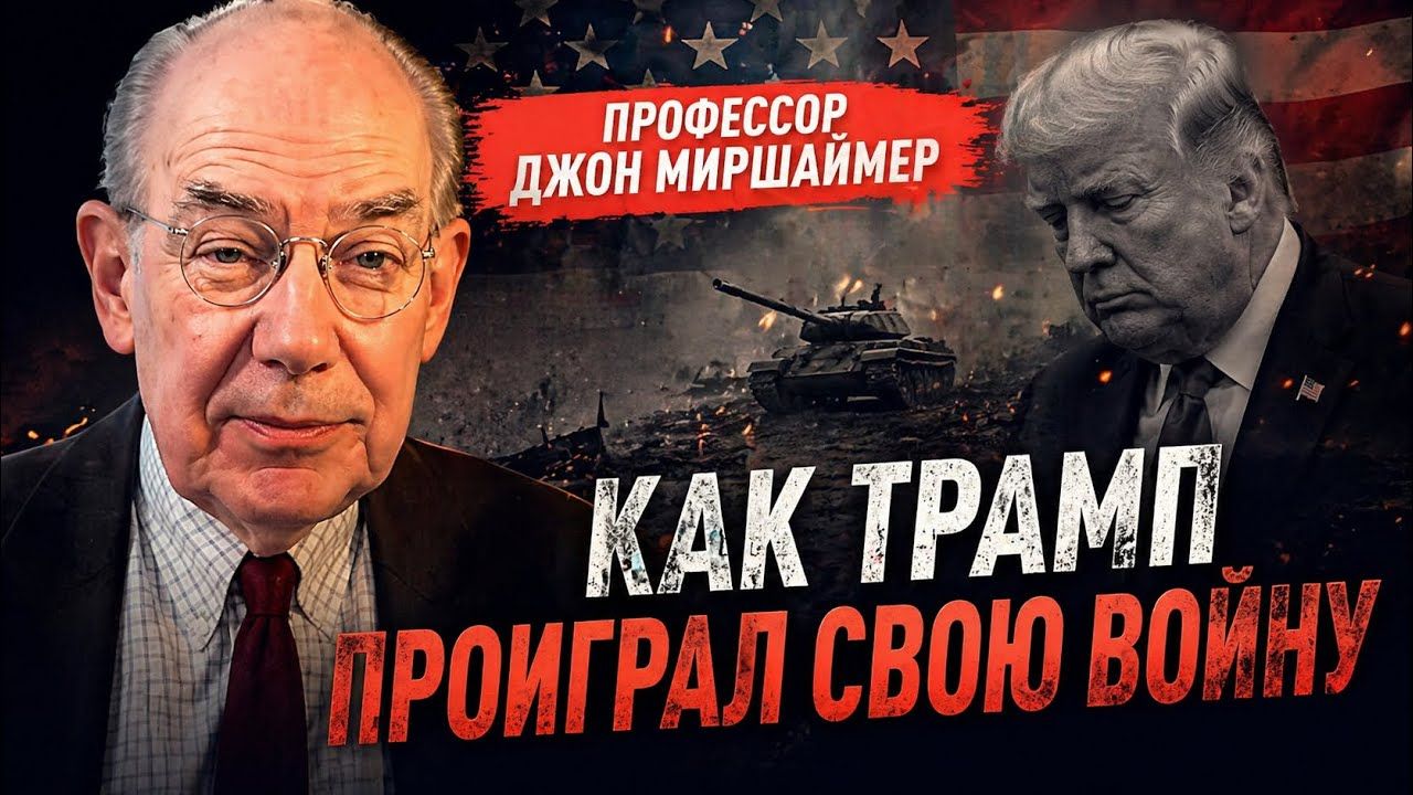 Объективный взгляд : Профессор Джон Миршаймер: Как Трамп проиграл свою войну