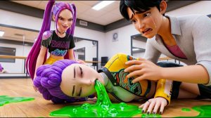 Что случилось с Руми, что так напугало Джину?! 😱 ｜ KPOP «Охотники на демонов»