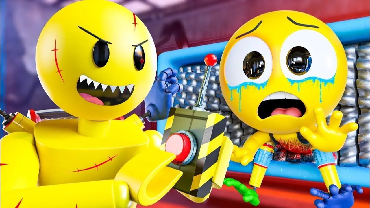 Игрок встретил забытого брата_ Poppy Playtime 3 — анимации на русском