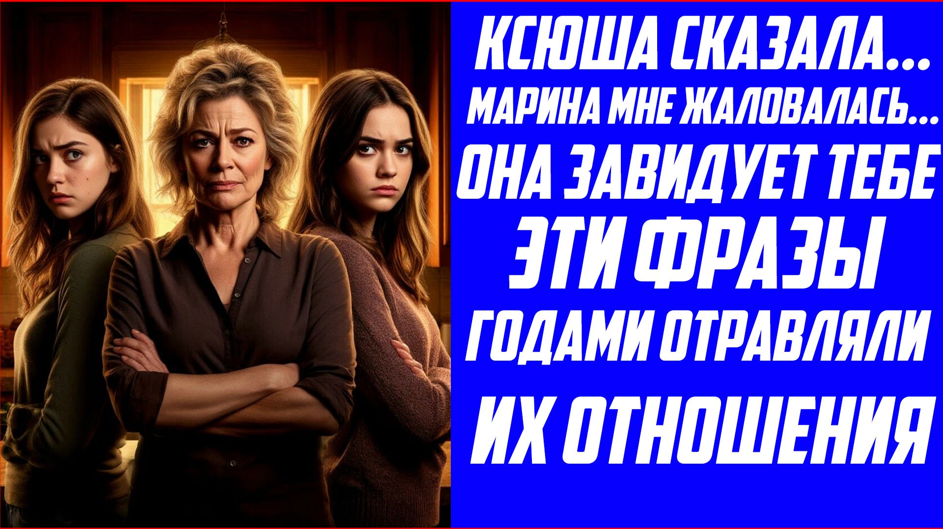 Истории из жизниМать специально стравливала сестёр всю жизнь Аудио рассказыЖизненные истории