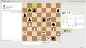 Шахматы на lichess, партия №46 - 4of5