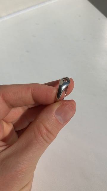 Кольцо серебро проба 925 клеймо кианит