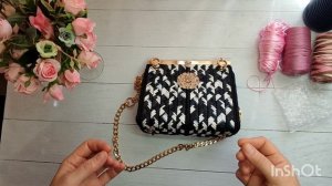 Видео обзор сумки Клатч с горизонтальной застежкой #канва, #рукоделие, # Мастер-класс