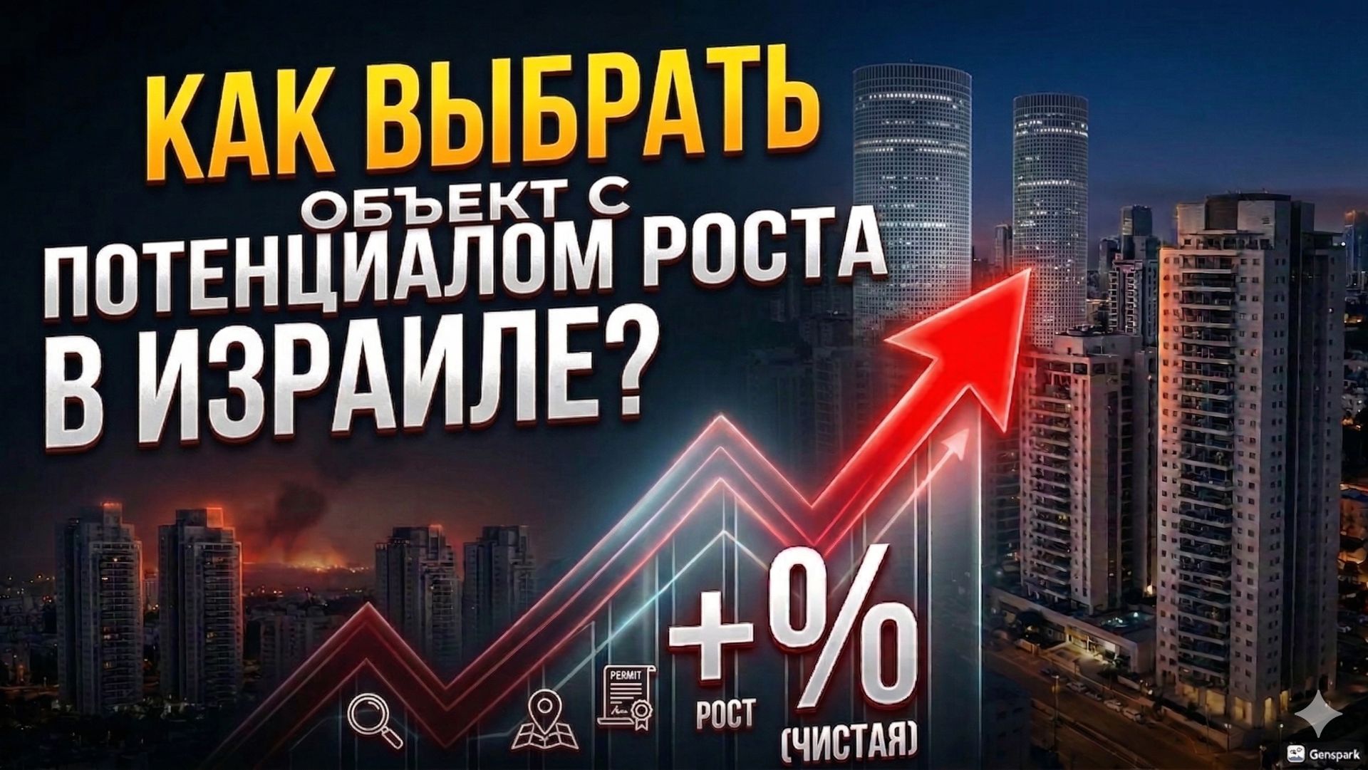 Как выбрать объект с потенциалом роста в Израиле  Эпизод 17