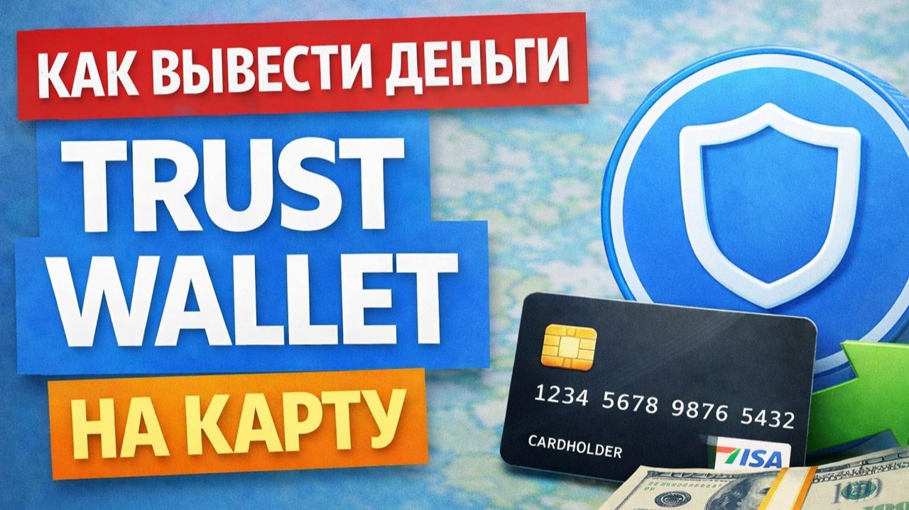 как вывести крипту с Trust Wallet на карту тинькофф быстро