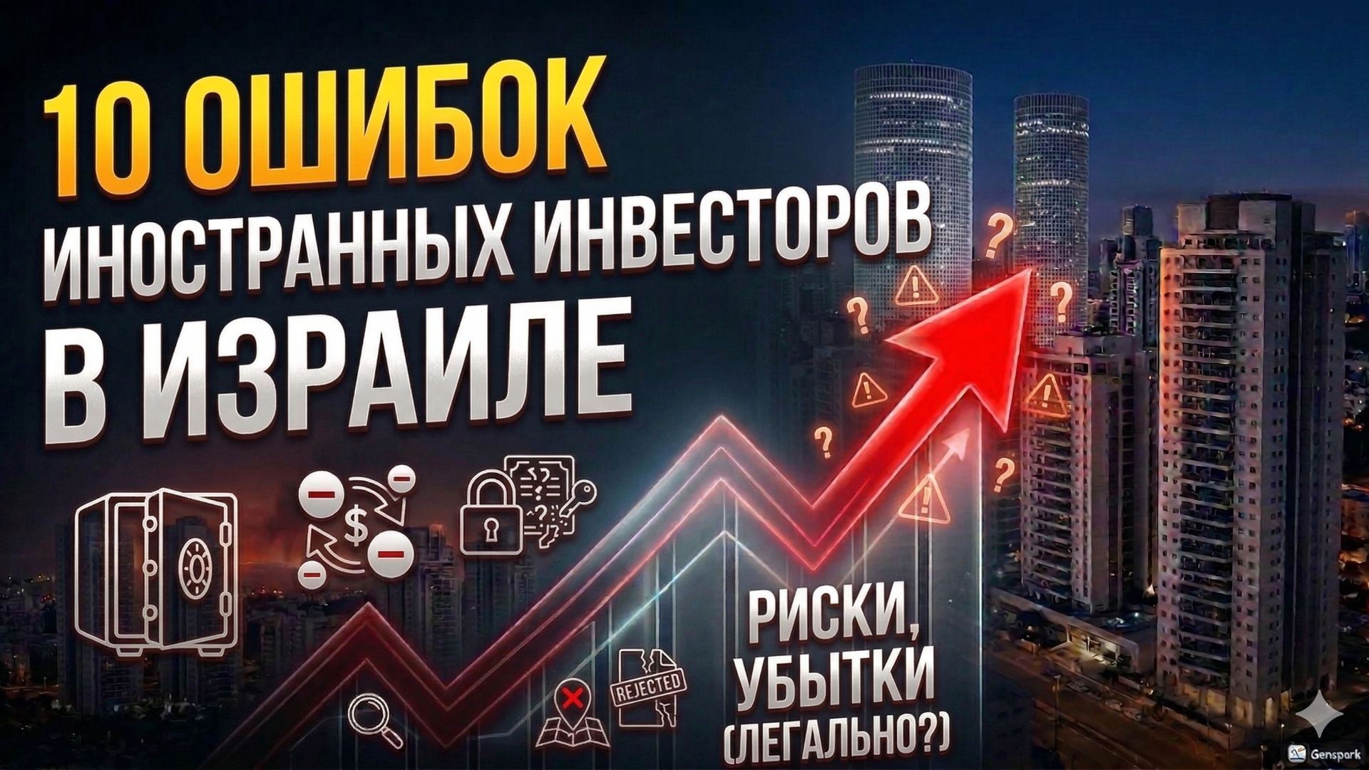 10 ошибок иностранных инвесторов в Израиле  Эпизод 19