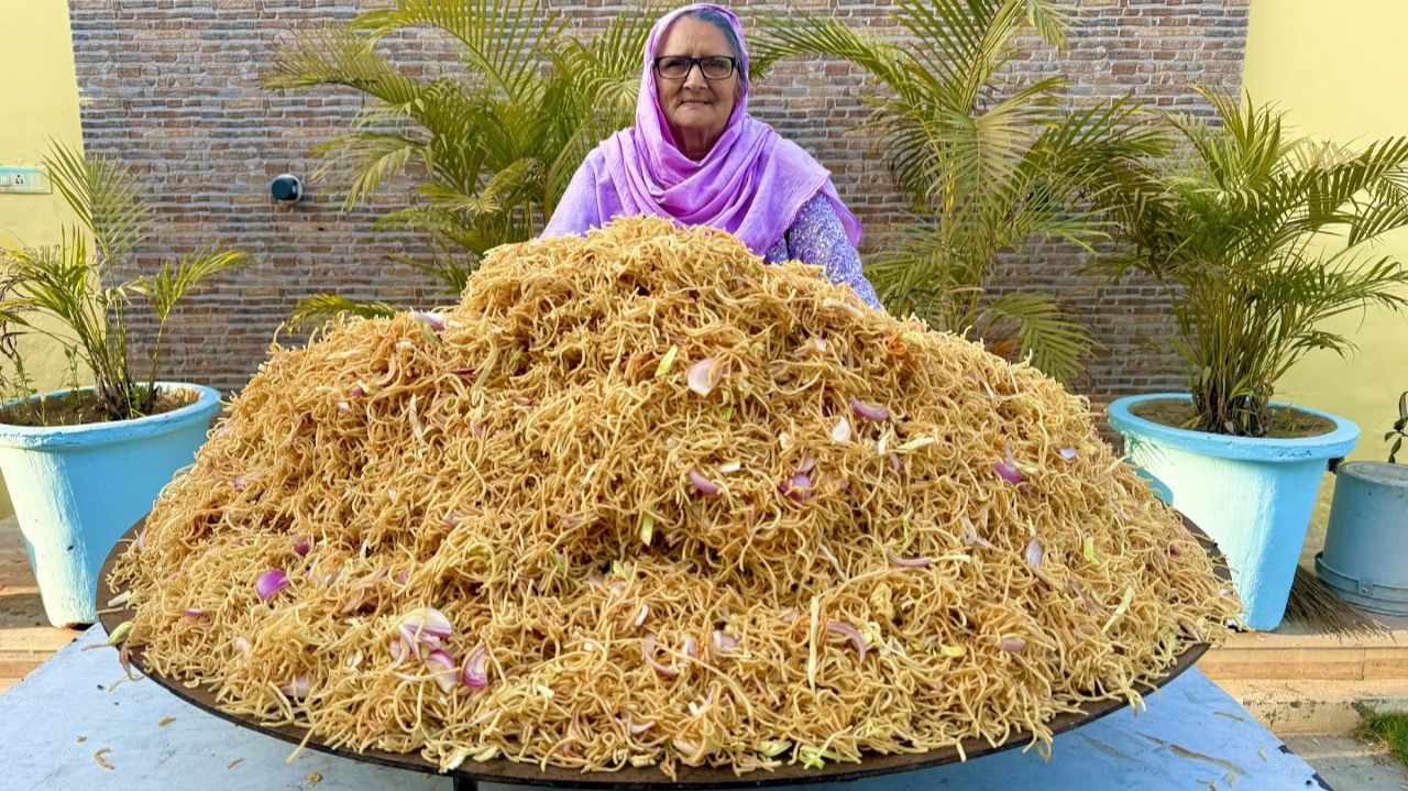 Китайский бхель от бабушки