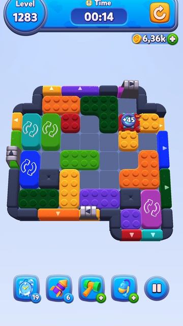 Color Block Jam 1283 Уровень