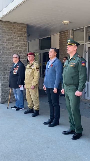 Студенты военного учебного центра ОмГТУ стали участниками акции «Эстафета Памяти»