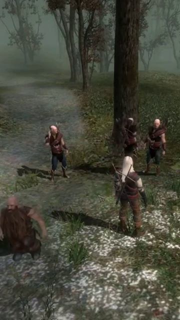 Как появляются воины🤓 #vilmarionv #gaming #games #game #witcher #oldgames #ведьмак1 #nostalgia #игр