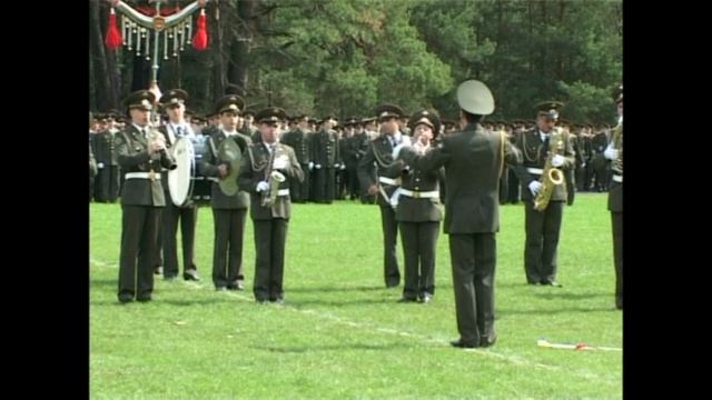 Торжественное празднование 60 летия Великой Победы на стадионе Спартак.