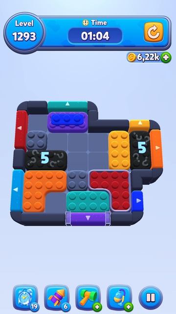 Color Block Jam 1293 Уровень