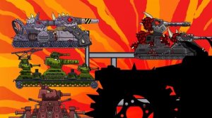 Green Stone GOLEM   World of tanks  Volcanic eruption on KV-44! Final fight! Мультики про танки