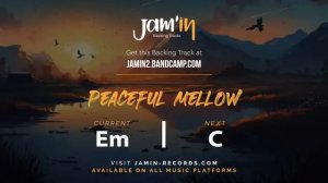 Минорная минусовка Peaceful Mellow для гитары в тональности E Minor