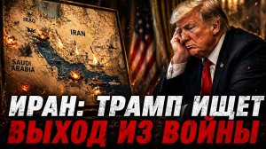 Иран: Трамп ищет выход из войны