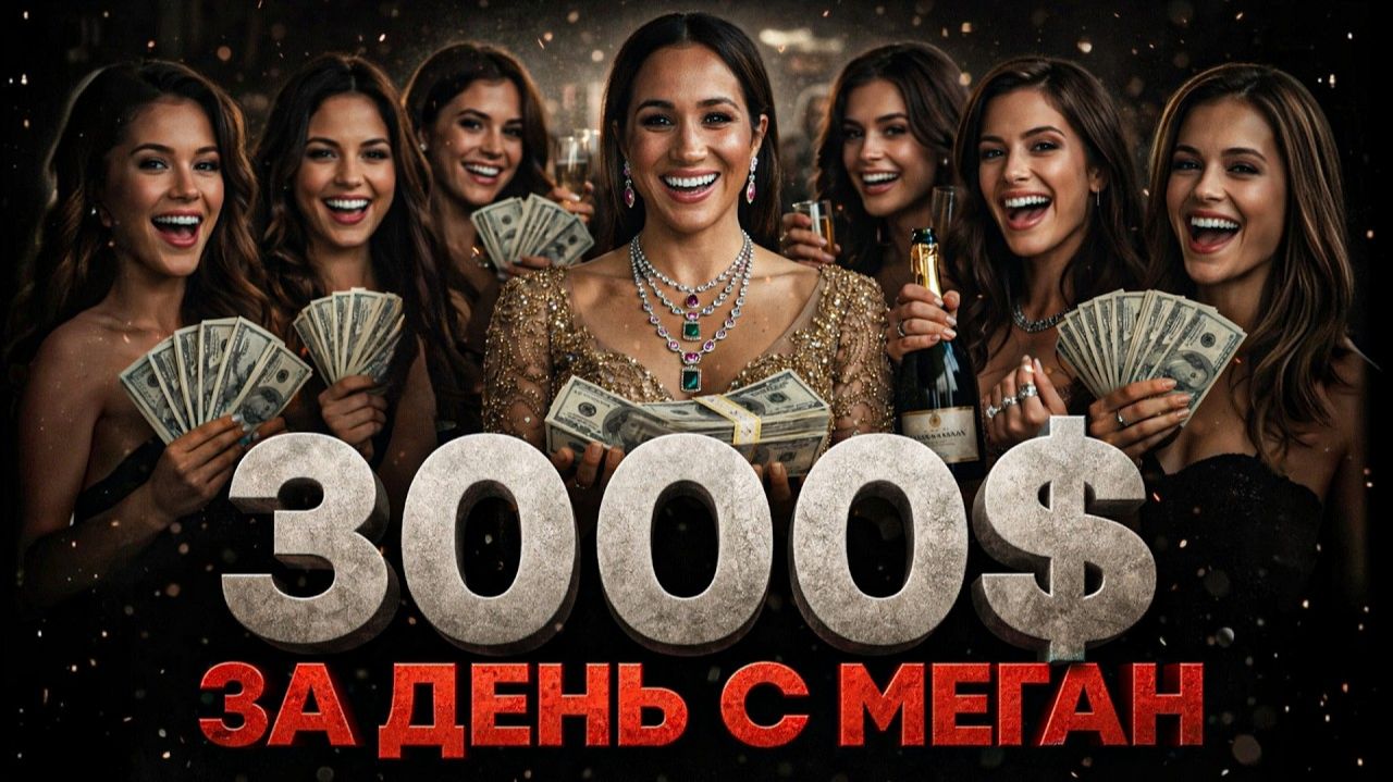 Alex СМОТРИТ: 3000$ ЗА ДЕНЬ С МЕГАН МАРКЛ
