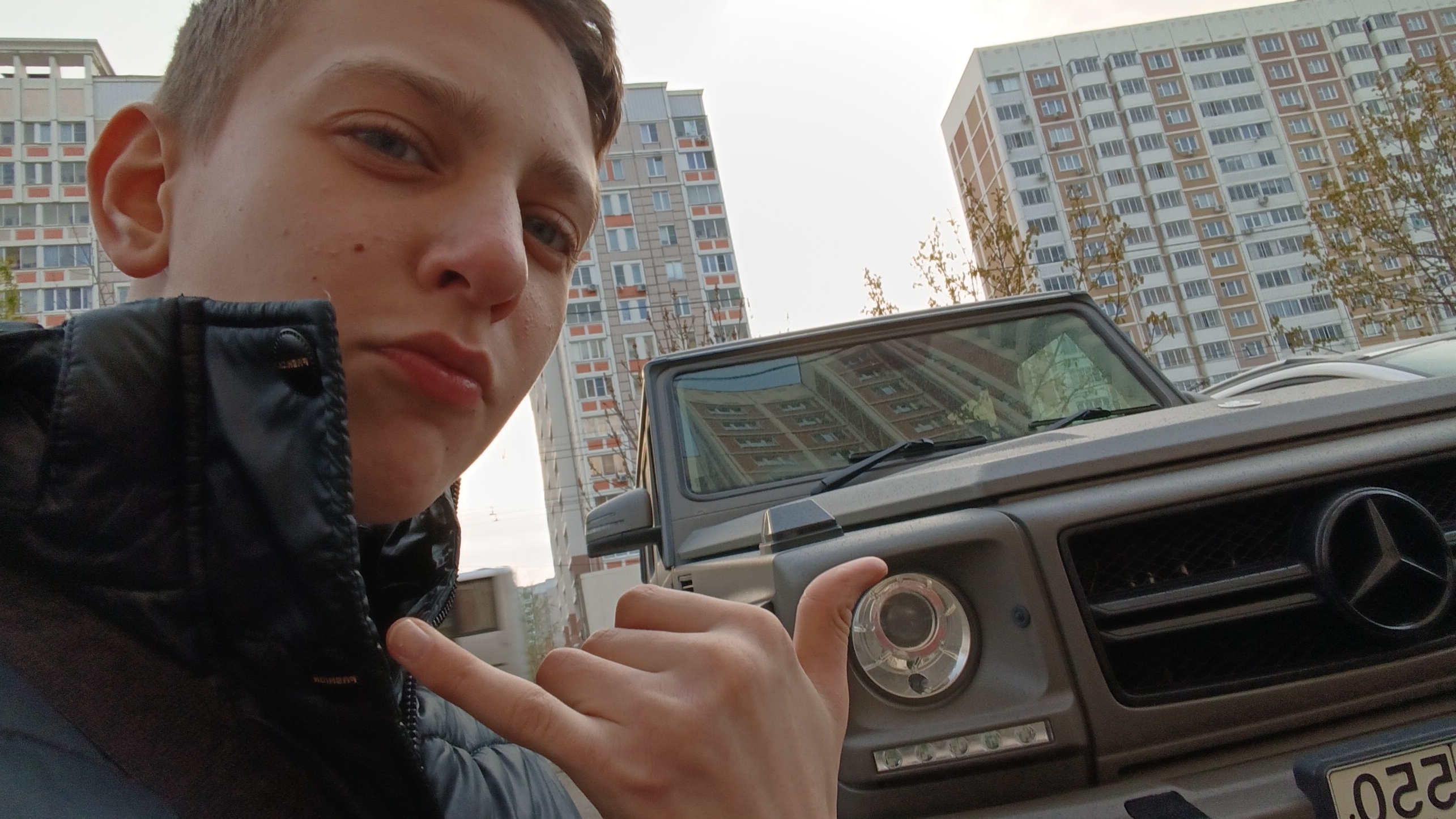 встретил 3 гелика