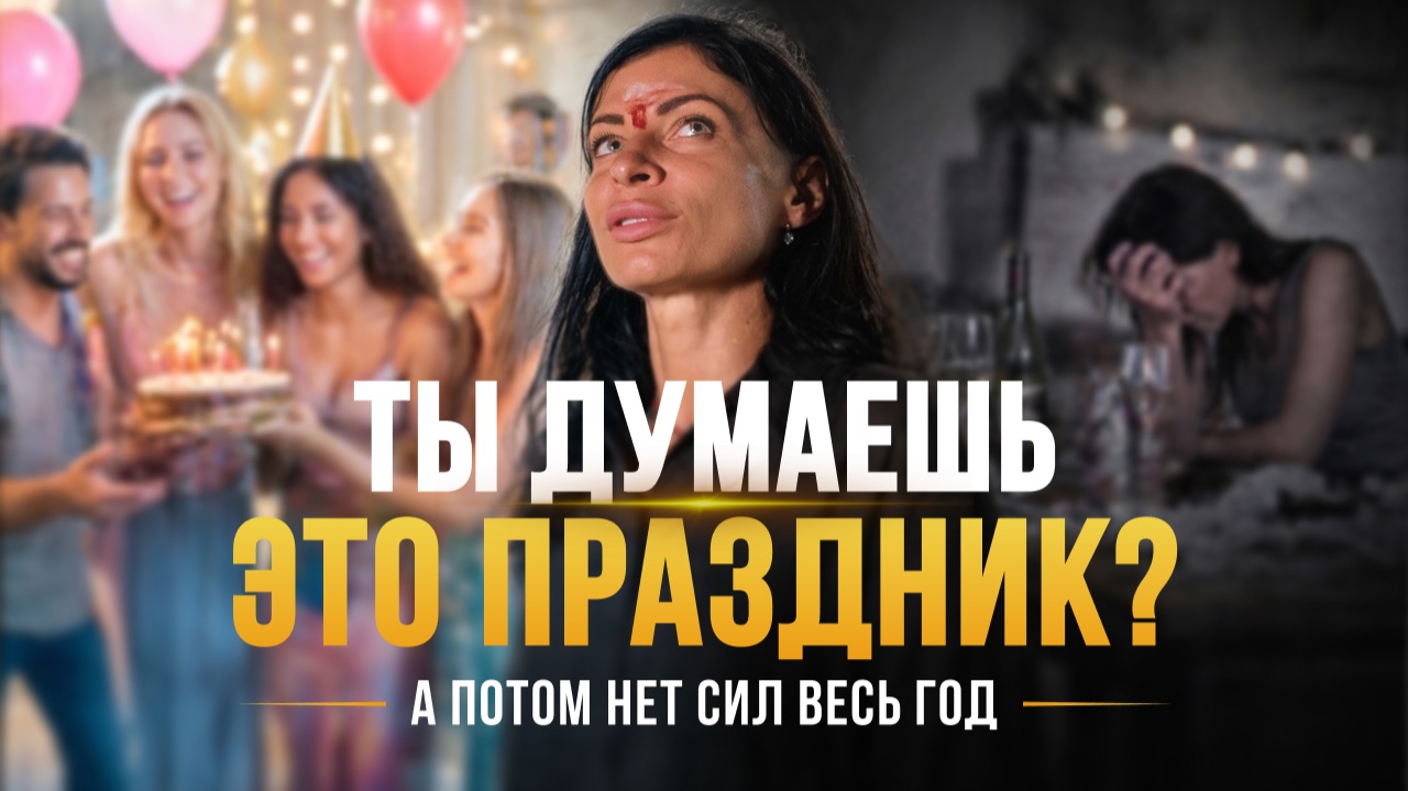 Перестань ТАК праздновать День рождения. Это портит весь год