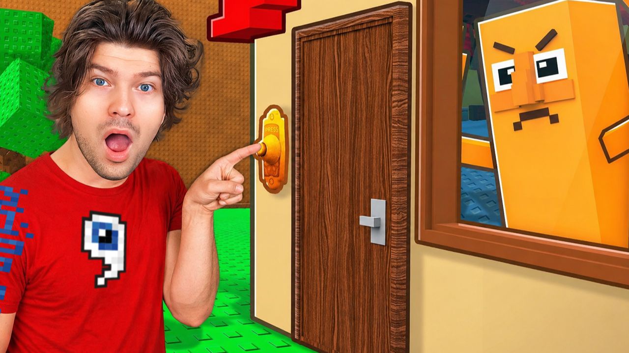 😱Троллим Брейнротов ФЕЙК ЗВОНКОМ В ДВЕРЬ в Роблокс!