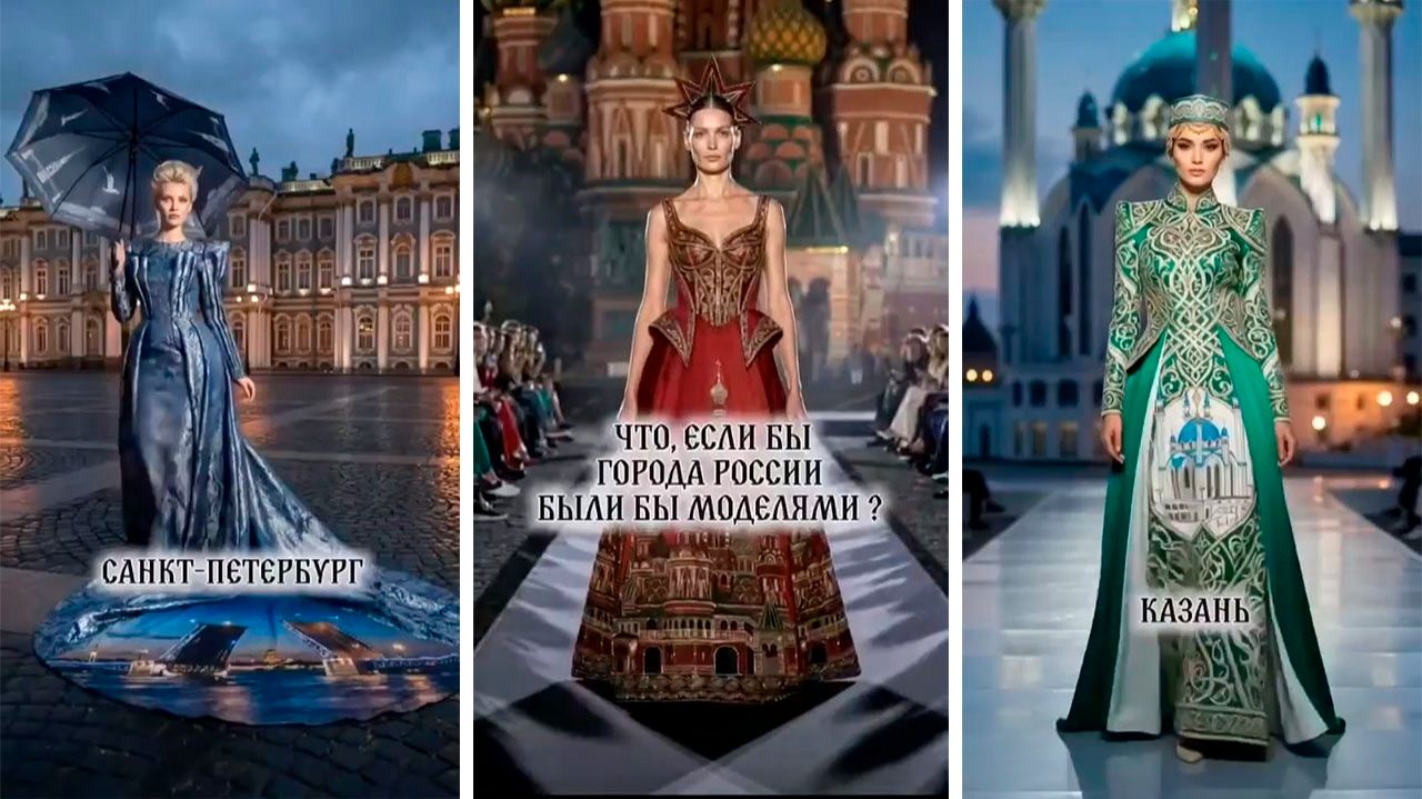 Если бы города России были моделями