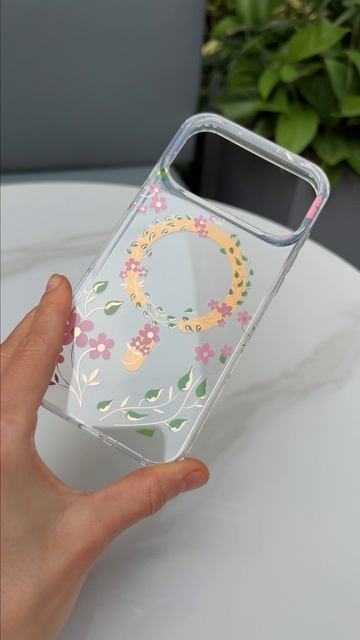 Чехол для IPhone 16-17 линейки - Весна Magsafe