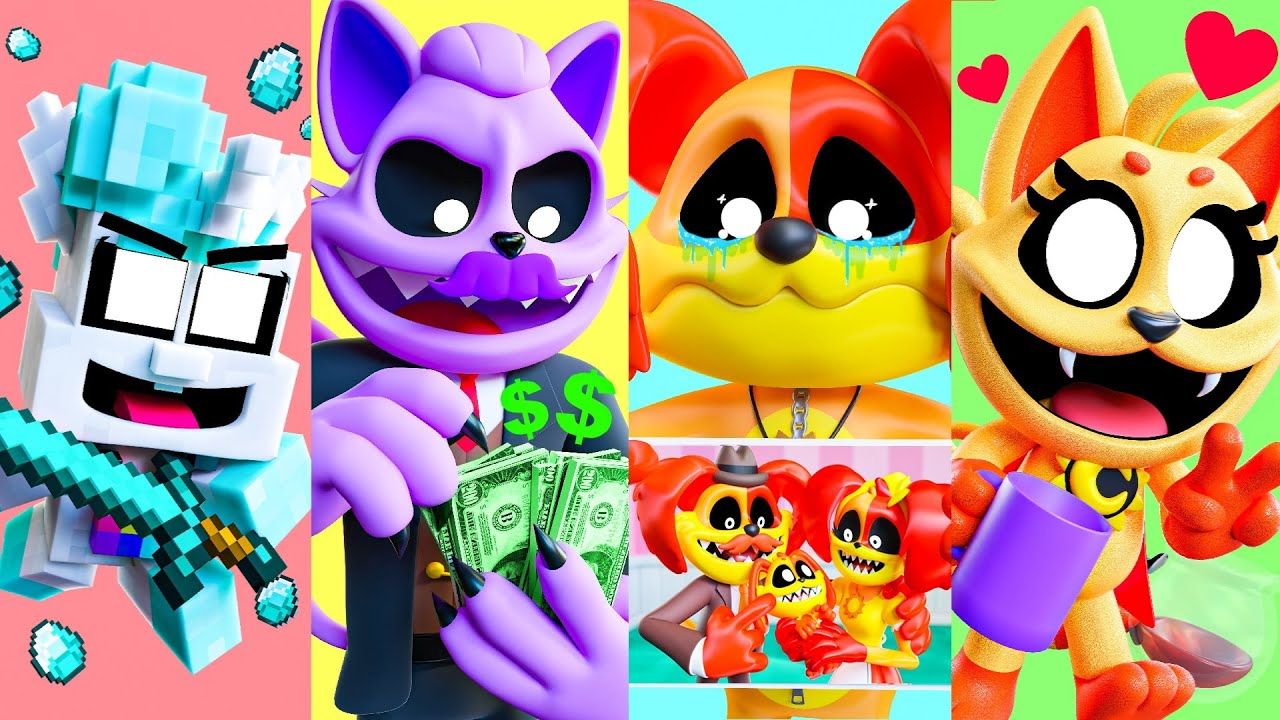 ТОП 10 ЛУЧШИХ АНИМАЦИЙ ПРО POPPY PLAYTIME 3!!! Анимации на русском