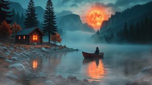 a reflection in still water