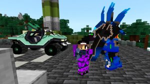 Космические мобы в майнкрафте