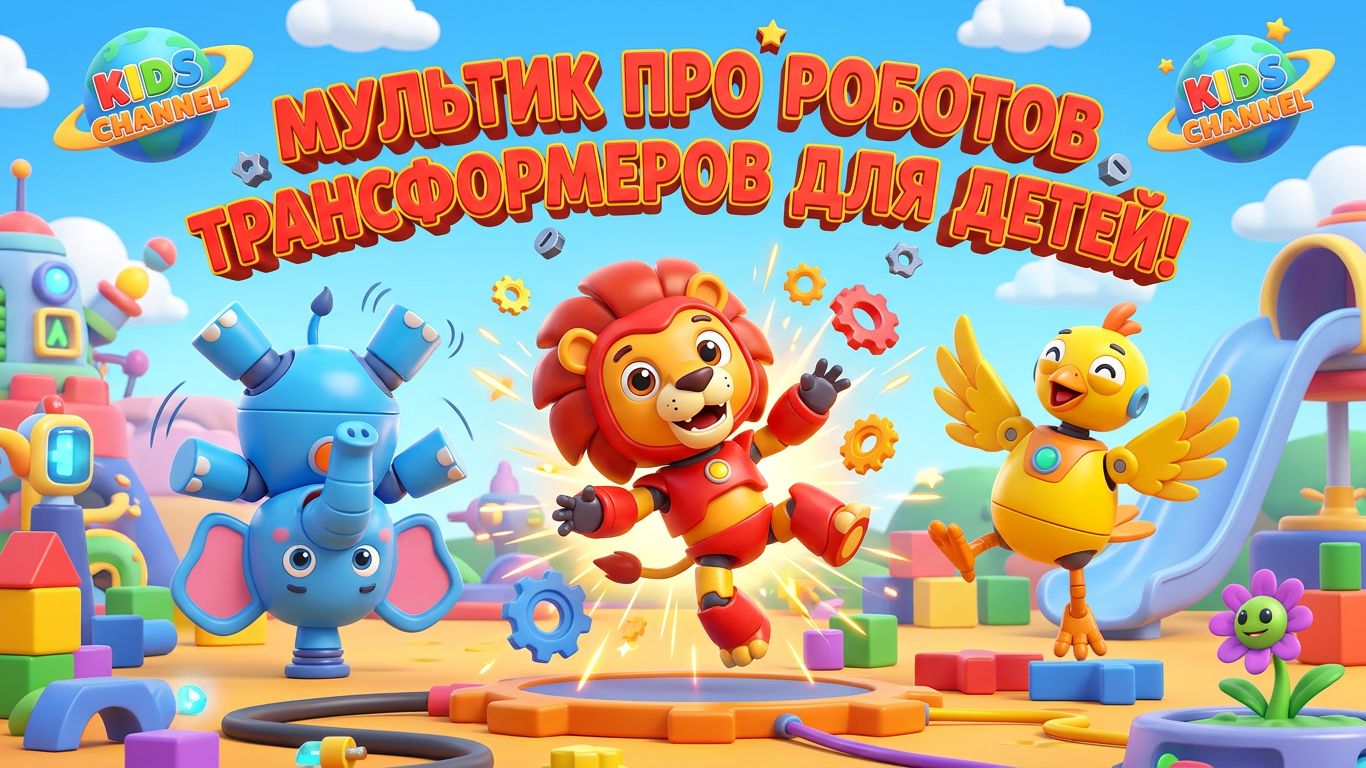 Мультик про роботов трансформеров для детей