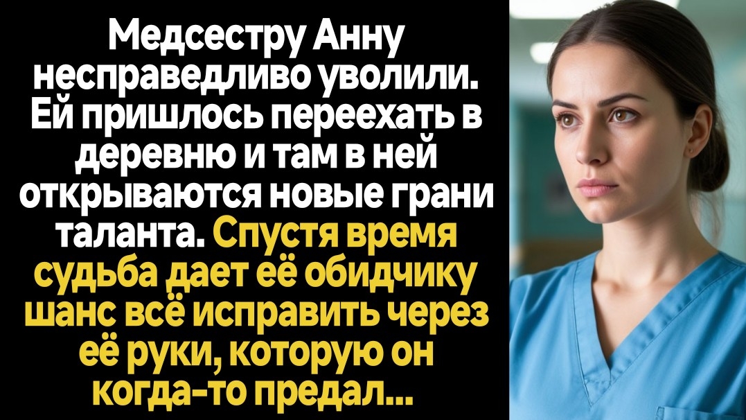 ИСТОРИИ ИЗ ЖИЗНИ/Медсестре пришлось переехать в деревню и там в ней открываются неизвестные способно