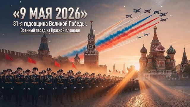 Военный парад 9 мая на Красной площади детали подготовки к 81-й годовщине Победы