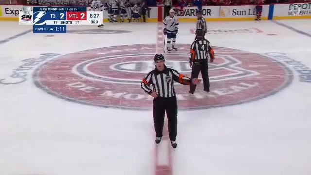 НХЛ. Монреаль_Тампа матч 4 27042026. Никита Кучеров намутил победу Тампе