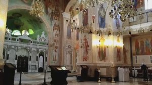 Топловский монастырь, верхний храм Троицкого собора,пещерка Параскевы