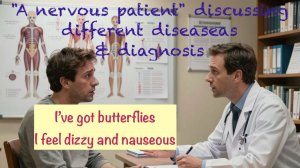 A PATIENT VISITS A DOCTOR - «I’m not feeling well, what is it with me, doctor? Can you help me?»».